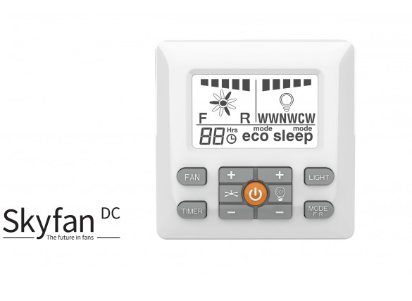 Skyfan DC LCD Wall Control - Use with Light Models Only